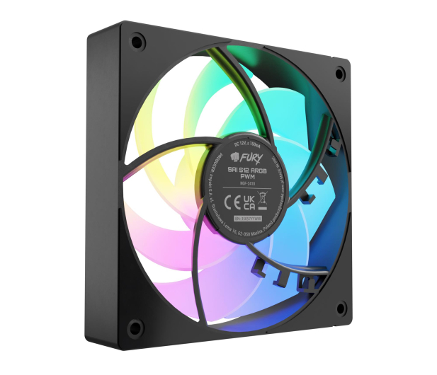 Fury SAI S12 ARGB PWM Triple Pack 3x120mm - 1522114 - zdjęcie 4